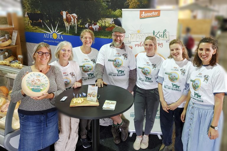 “Mama Kuh” Käse von der Familienkäserei Aurora: Eine Kooperation mit zwei Demeter-Höfen am Niederrhein